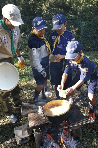 日野2団カブ隊の活動写真その44