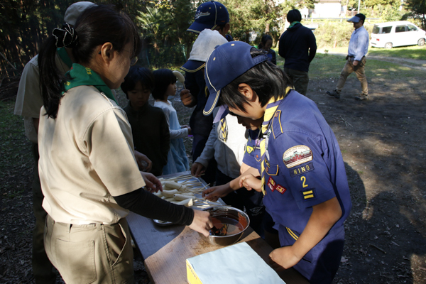 日野2団カブ隊の活動写真その58