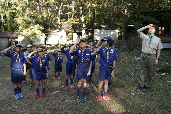 日野2団カブ隊の活動写真その71