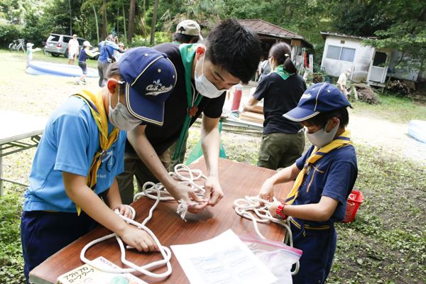 日野2団カブ隊の活動写真その15