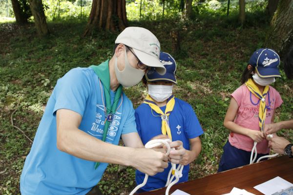 日野2団カブ隊の活動写真その16