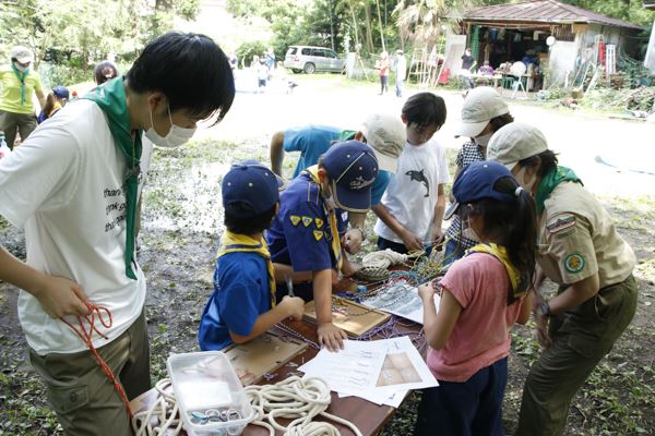 日野2団カブ隊の活動写真その22