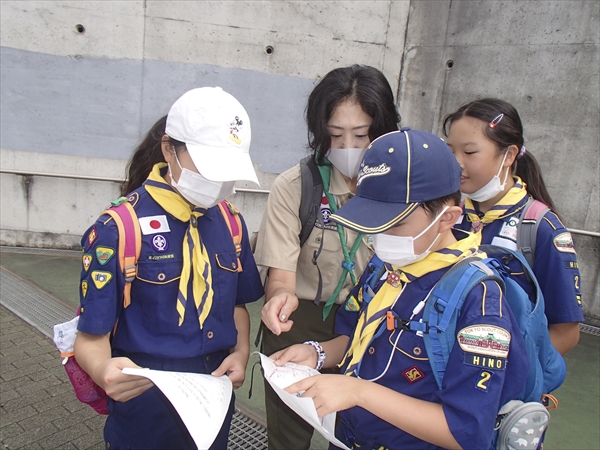 日野2団カブ隊の活動写真その43