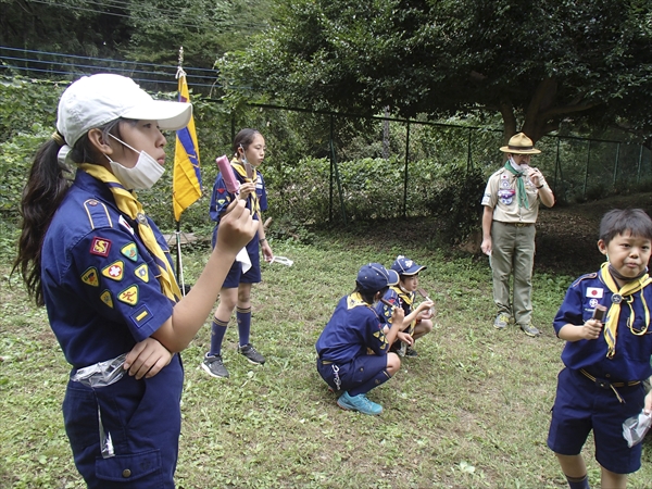 日野2団カブ隊の活動写真その57