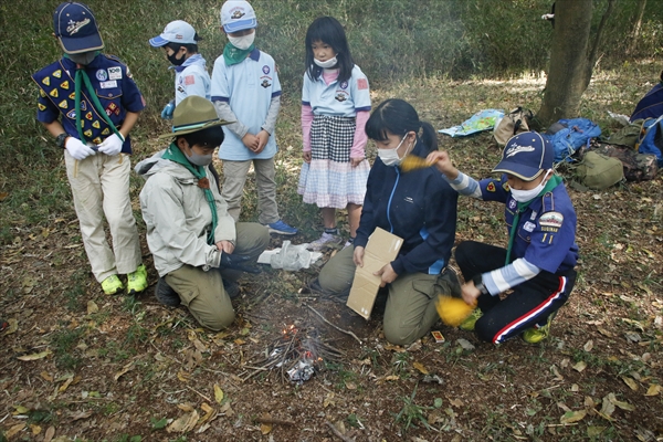 日野2団カブ隊の活動写真その18