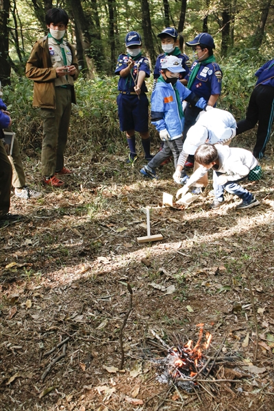 日野2団カブ隊の活動写真その20