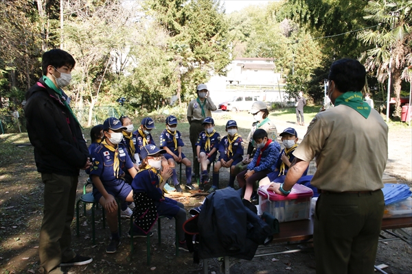 日野2団カブ隊の活動写真その49