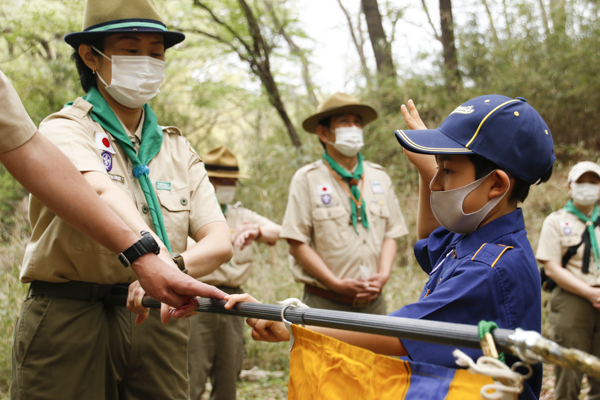 日野2団カブ隊の活動写真その20