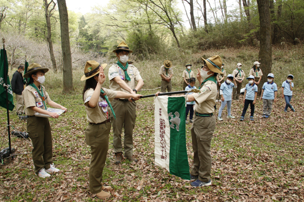 日野2団カブ隊の活動写真その45