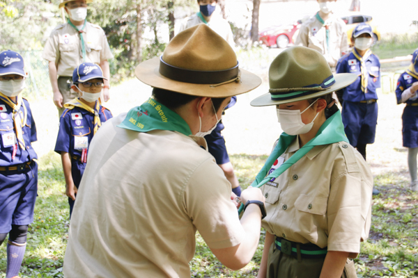 日野2団カブ隊の活動写真その11