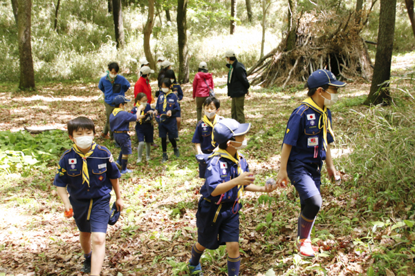 日野2団カブ隊の活動写真その57