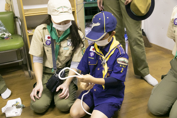 日野2団カブ隊の活動写真その27