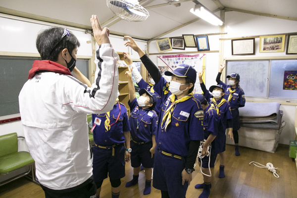 日野2団カブ隊の活動写真その31