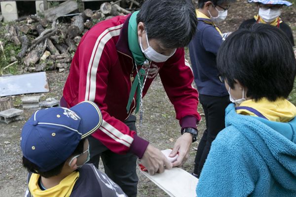 日野2団カブ隊の活動写真その12