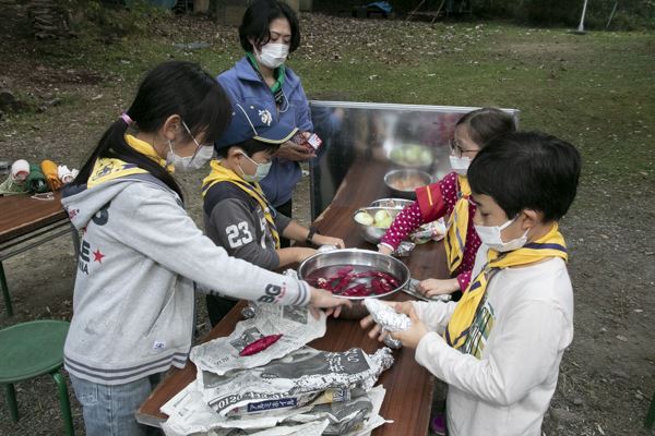 日野2団カブ隊の活動写真その25