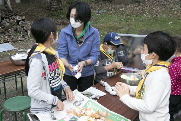 日野2団カブ隊の活動写真その31