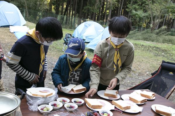 日野2団カブ隊の活動写真その14