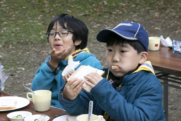 日野2団カブ隊の活動写真その17