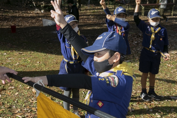 日野2団カブ隊の活動写真その55