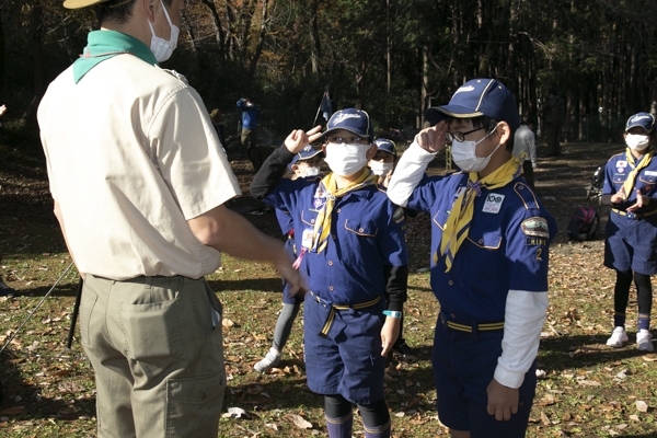 日野2団カブ隊の活動写真その57