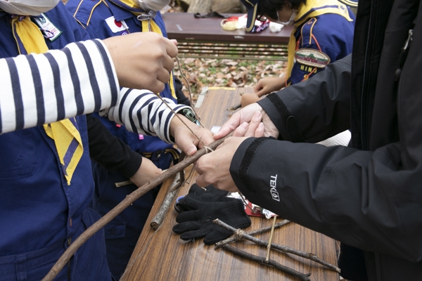 日野2団カブ隊の活動写真その15