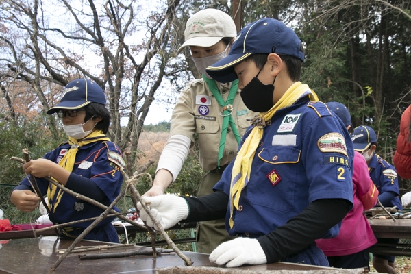 日野2団カブ隊の活動写真その20