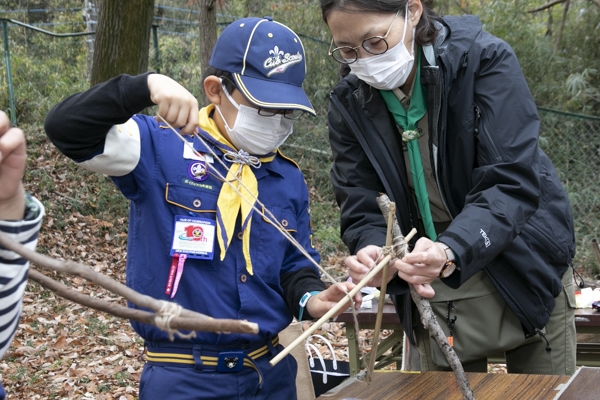 日野2団カブ隊の活動写真その21