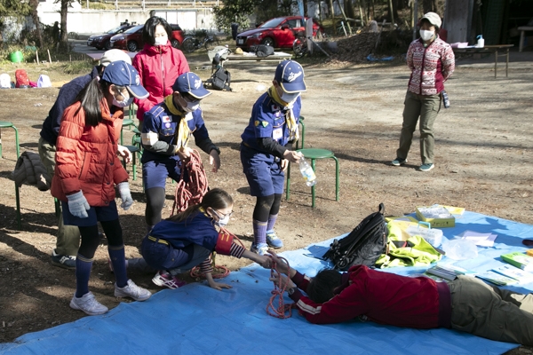 日野2団カブ隊の活動写真その12