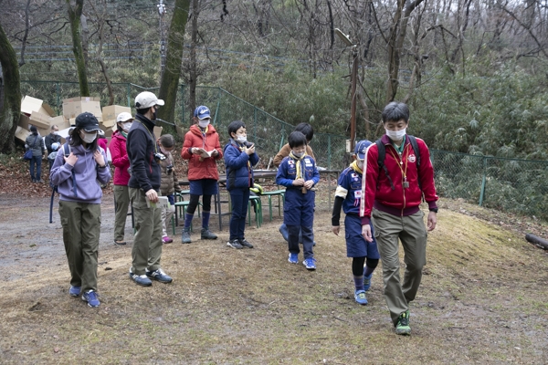 日野2団カブ隊の活動写真その17