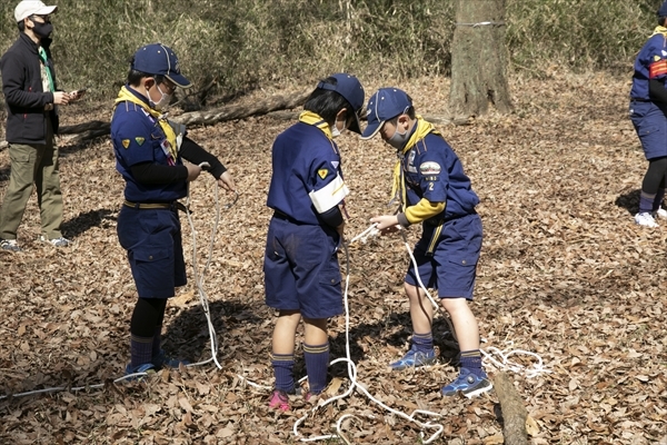 日野2団カブ隊の活動写真その25