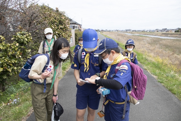 日野2団カブ隊の活動写真その44