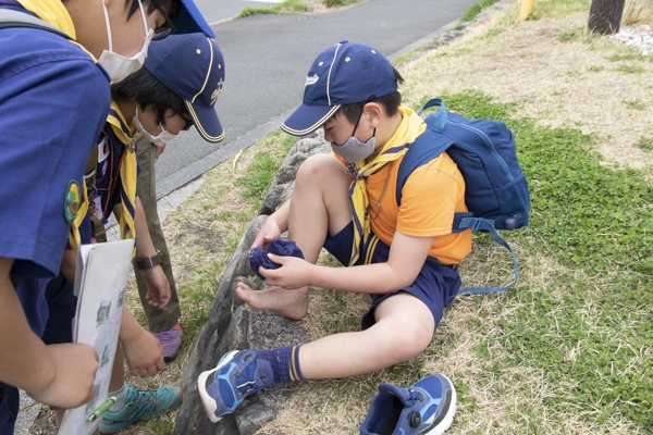 日野2団カブ隊の活動写真その54