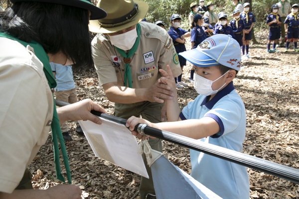 日野2団カブ隊の活動写真その35