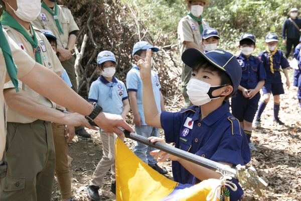 日野2団カブ隊の活動写真その43