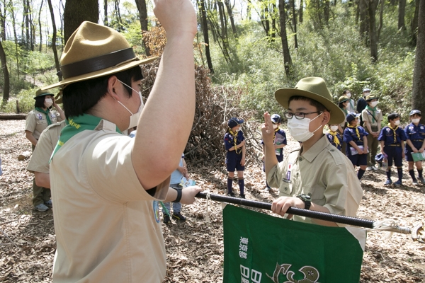 日野2団カブ隊の活動写真その54