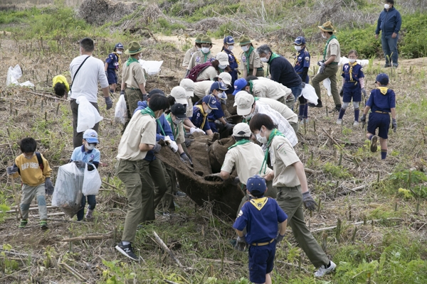 日野2団カブ隊の活動写真その20