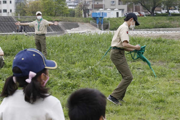 日野2団カブ隊の活動写真その45