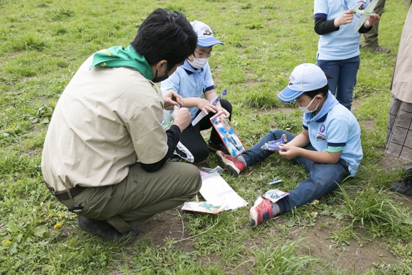 日野2団カブ隊の活動写真その55