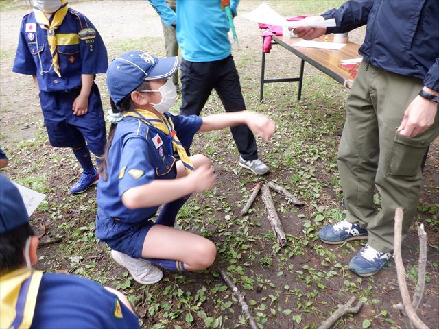 日野2団カブ隊の活動写真その12