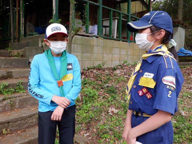 日野2団カブ隊の活動写真その17