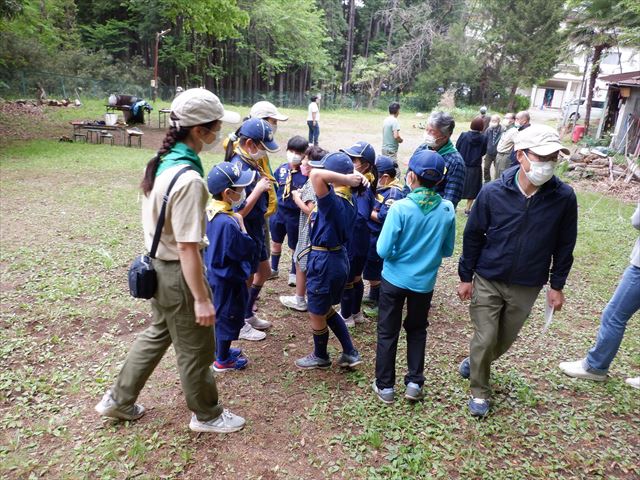 日野2団カブ隊の活動写真その23