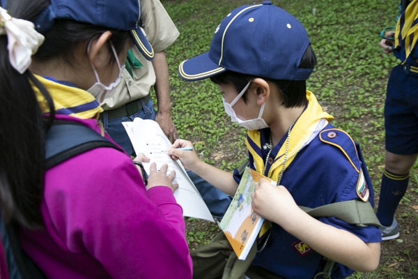 日野2団カブ隊の活動写真その16