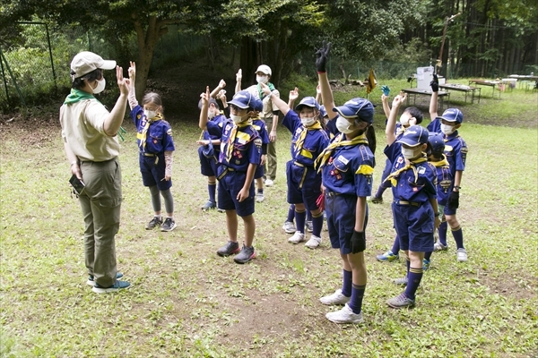 日野2団カブ隊の活動写真その46