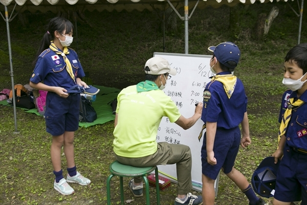 日野2団カブ隊の活動写真その1