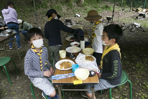 日野2団カブ隊の活動写真その55