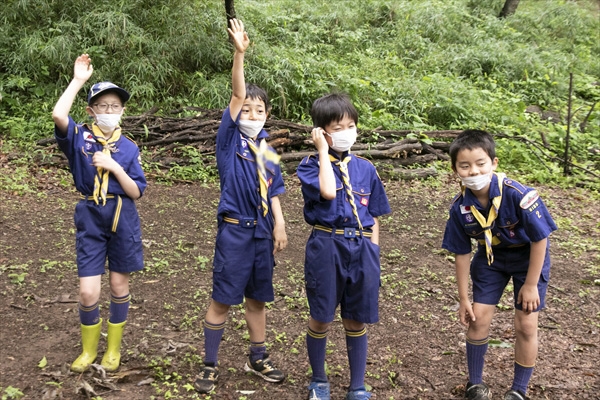 日野2団カブ隊の活動写真その15