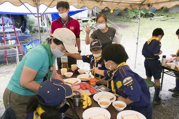 日野2団カブ隊の活動写真その25