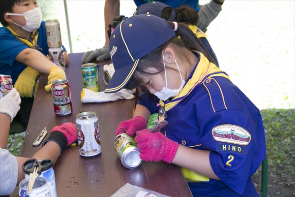 日野2団カブ隊の活動写真その45