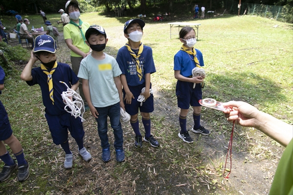 日野2団カブ隊の活動写真その9