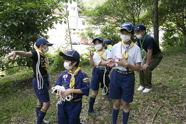 日野2団カブ隊の活動写真その11